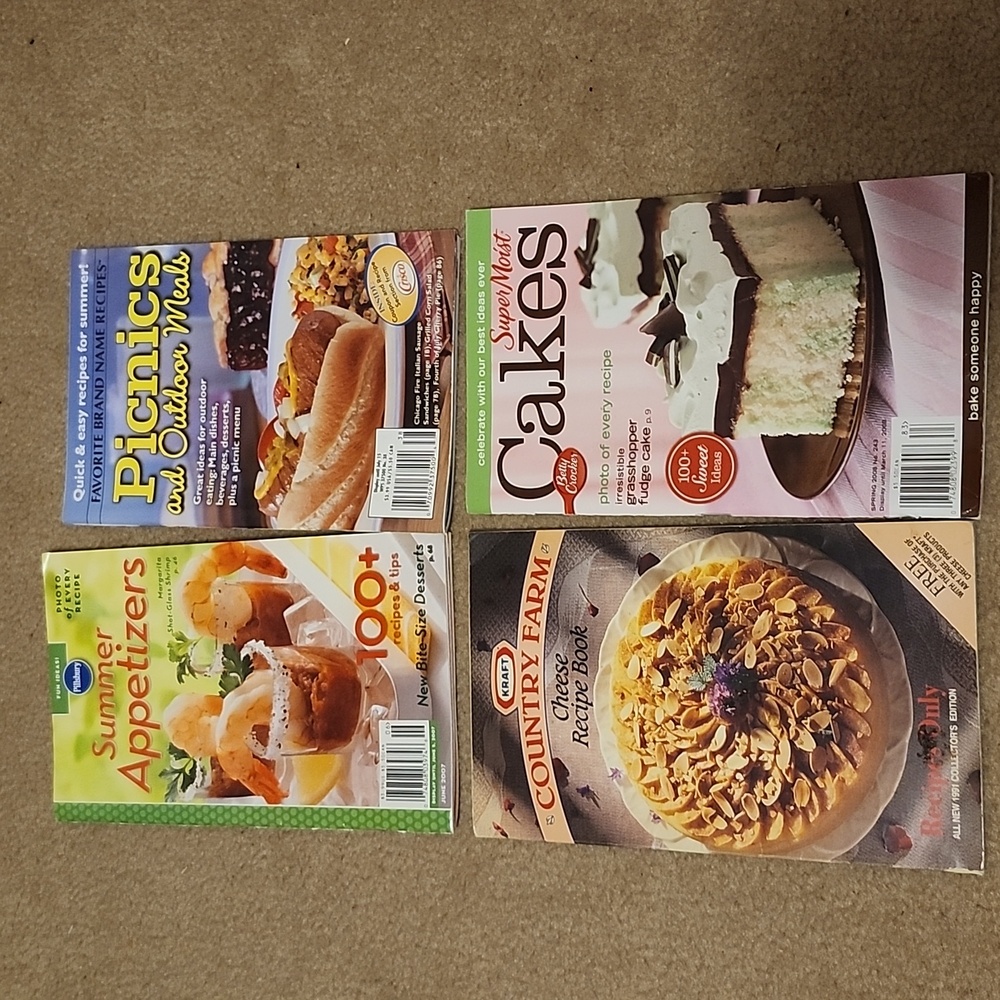 Cook Book Magazine, Lot of 4
